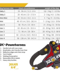 julius k9 idc® power harness black