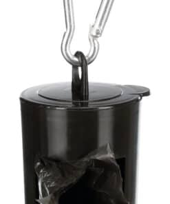 trixie dog poop dispenser & 2 free rolls of 20 bags